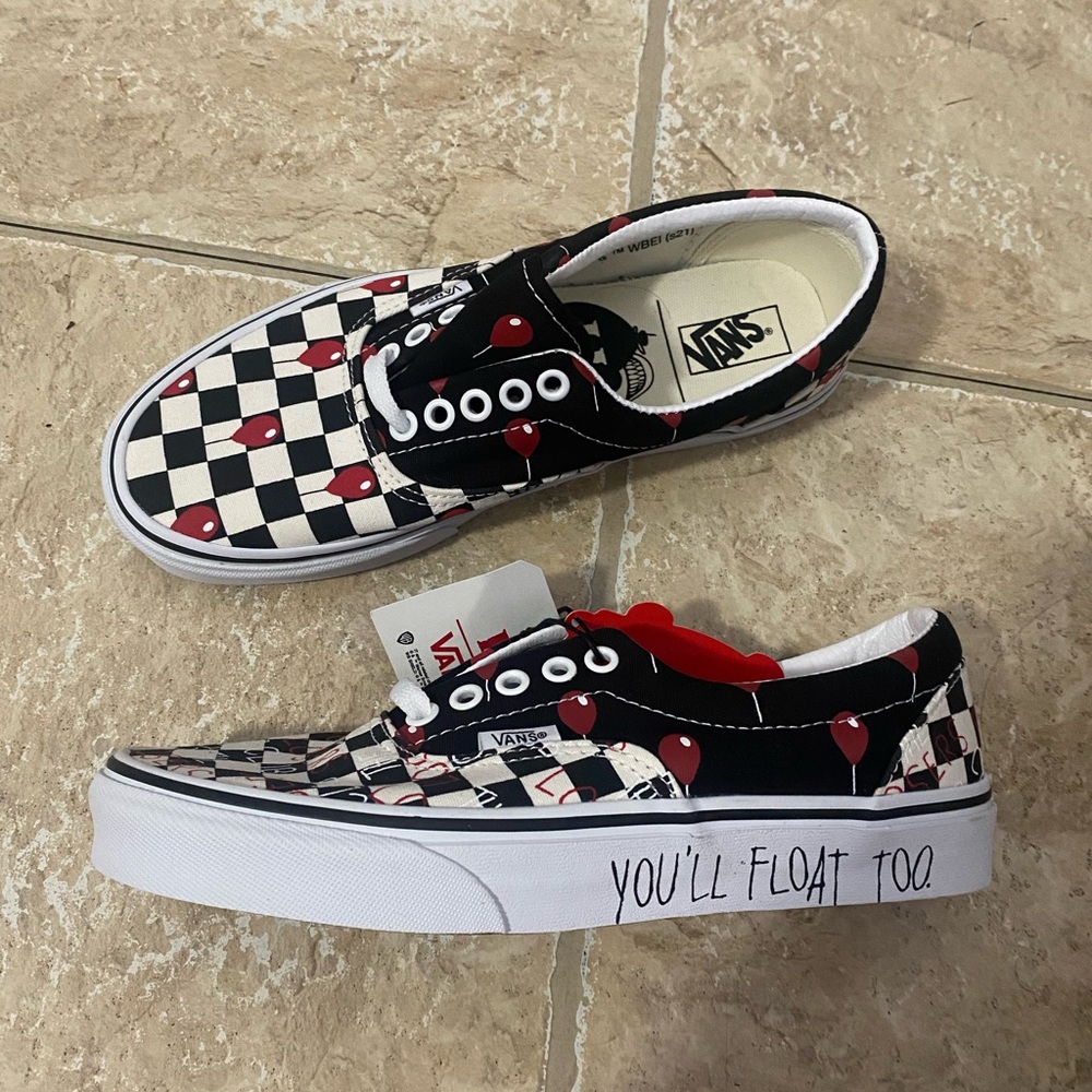 Vans Era Horror Pack It Pennywise  Women’s Size 8 / Men’s 6.5 US
